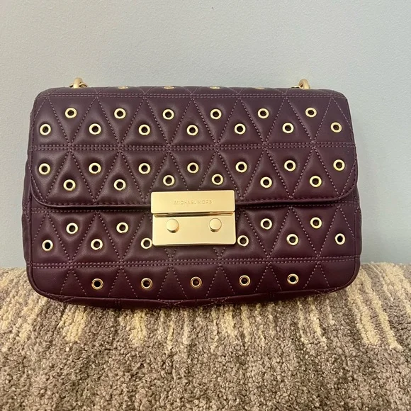 Michael Kors Bags Michael Kors Sloan Damson Quilted Lambskin